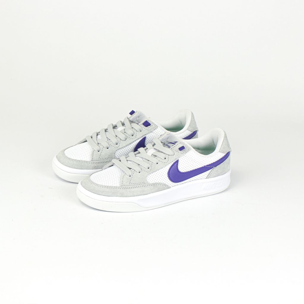 nike sb white and purple